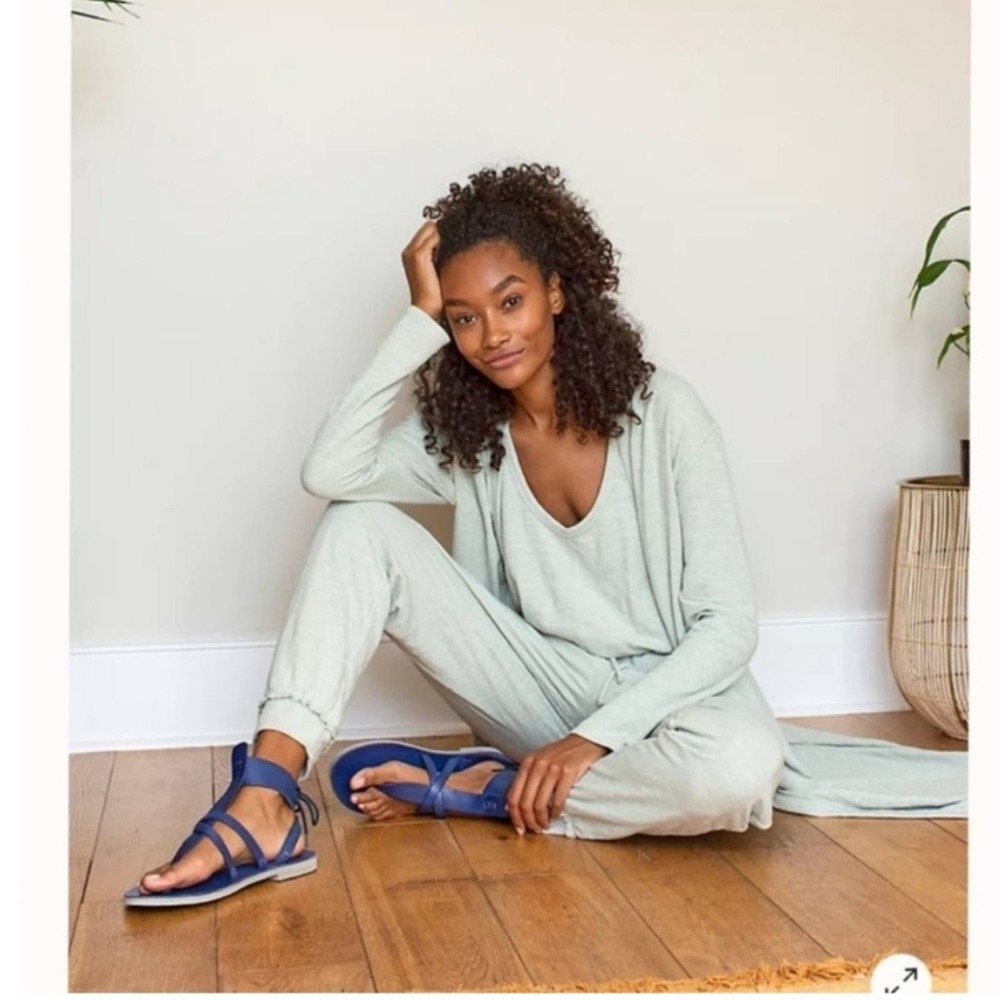 Free People Light Gray Cardigan Sweater - Picture 2 of 10
